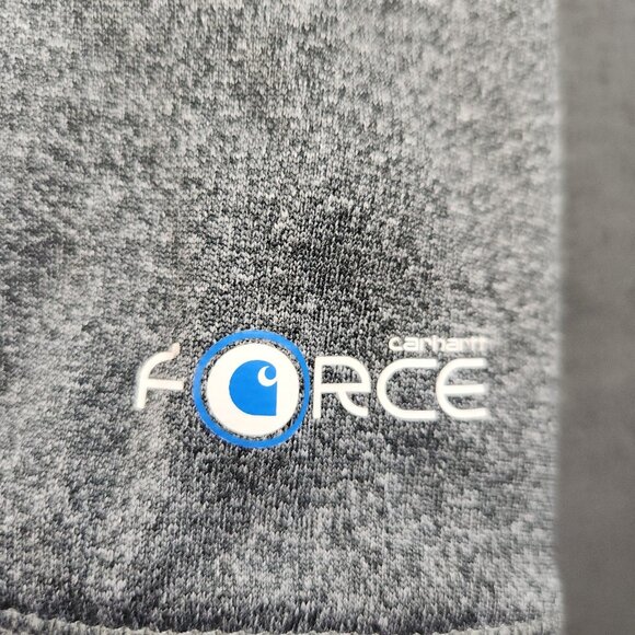 Carhartt Force Hoodie Women's Small Sweatshirt Slight Fit Pocket Pullover Jumper - Picture 10 of 11